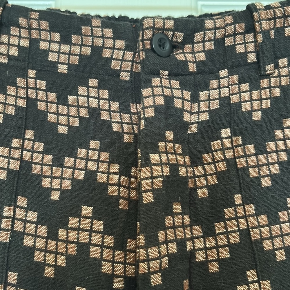 Ace & Jig Signal Pant in black herringbone - Picture 6 of 12